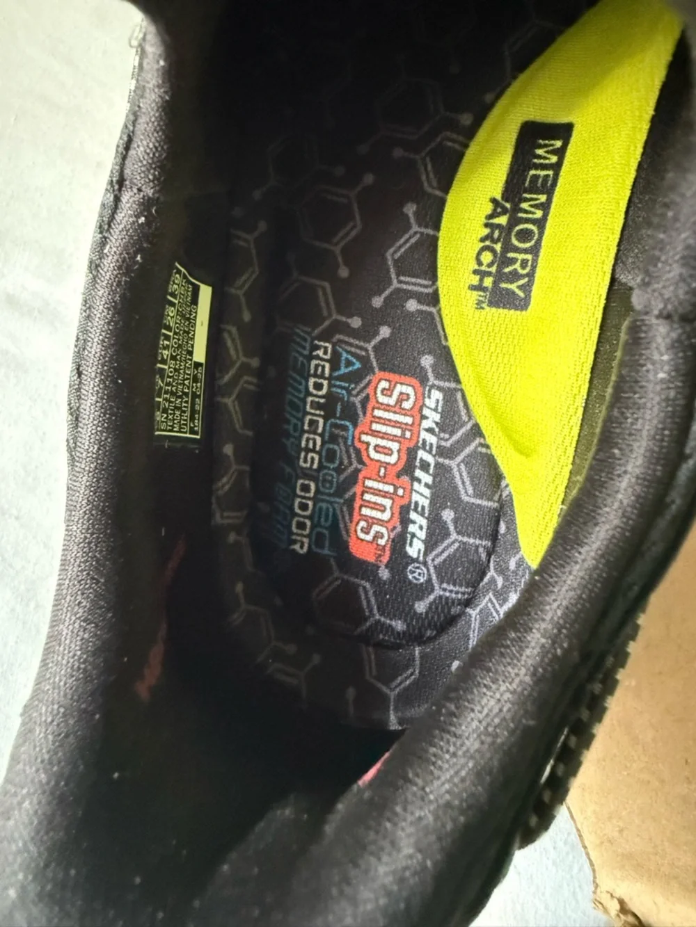 Skechers Lawson Parasail Shoes Hands Free Slip-ins Chocolate -Black Mens 8 New